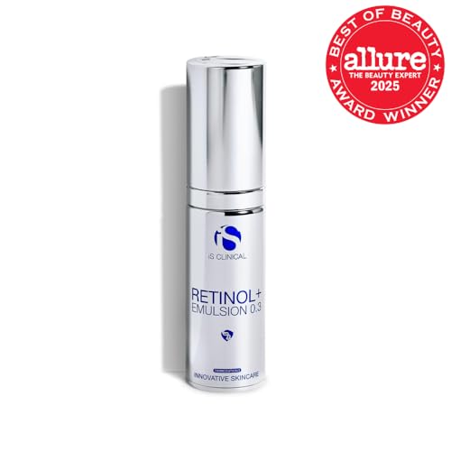 iS Clinical Retinol+ Emulsion 0.3, reduce fine lines and wrinkles, smooths appearance, helps brighten complexion