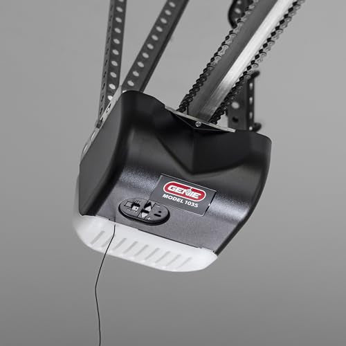 Genie Chain Drive 500 Garage Door Opener - Model 1035 - Reliable Chain Drive Garage Opener,Black