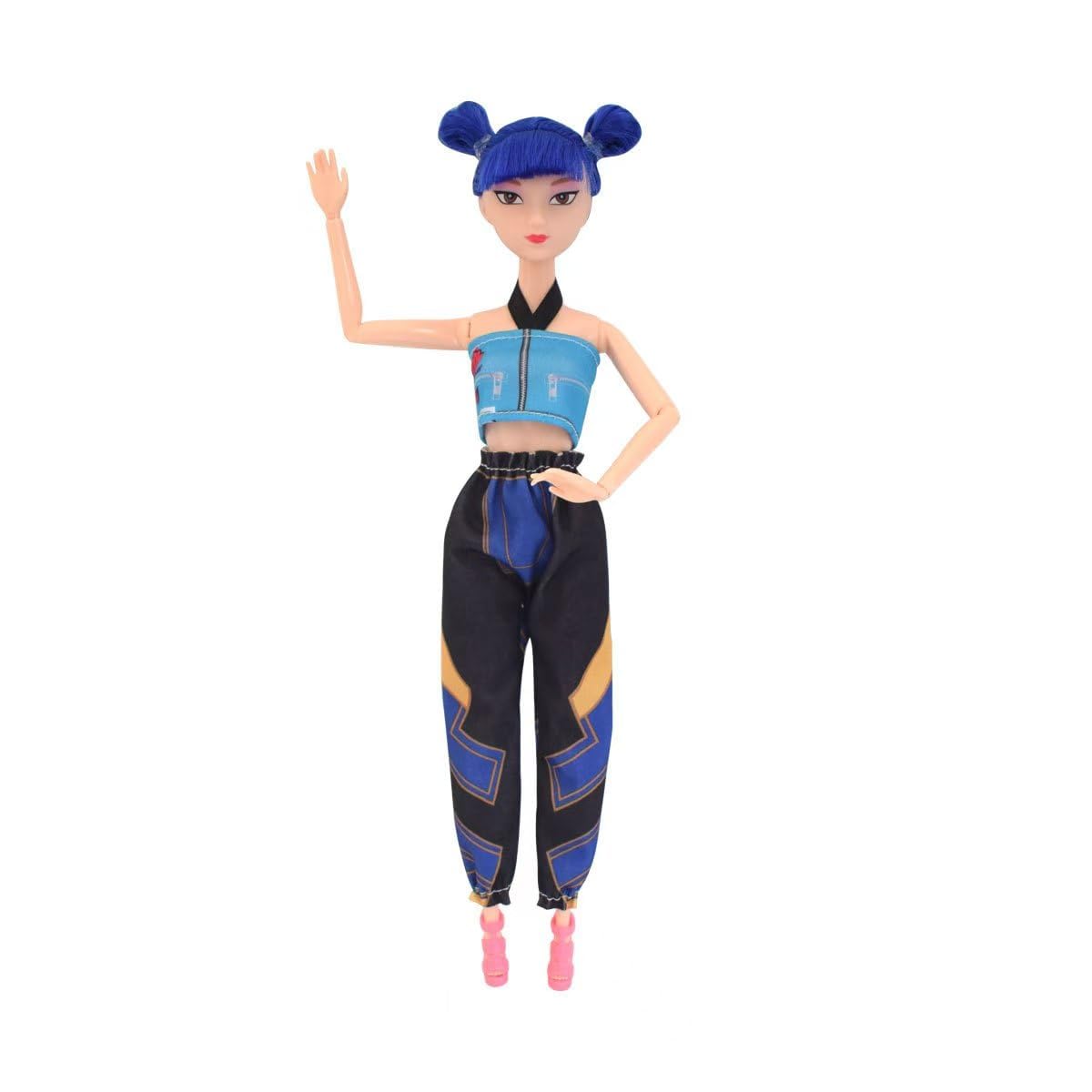 OLKIHNSDU MFRMFR Demon Hunters 11.5'' Fashion Doll for,Articulated Girl Group Doll,Perfect Christmas and Birthdays Toy Gift for Girls Fans (003)
