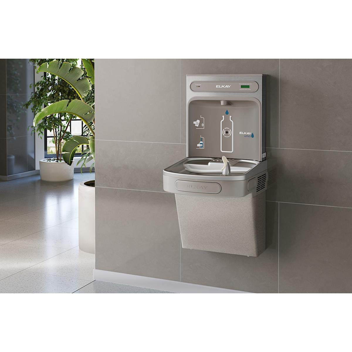 Elkay LZWSRK ezH2O RetroFit Bottle Filling Station Kit for EZ Family Filtered Non-Refrigerated
