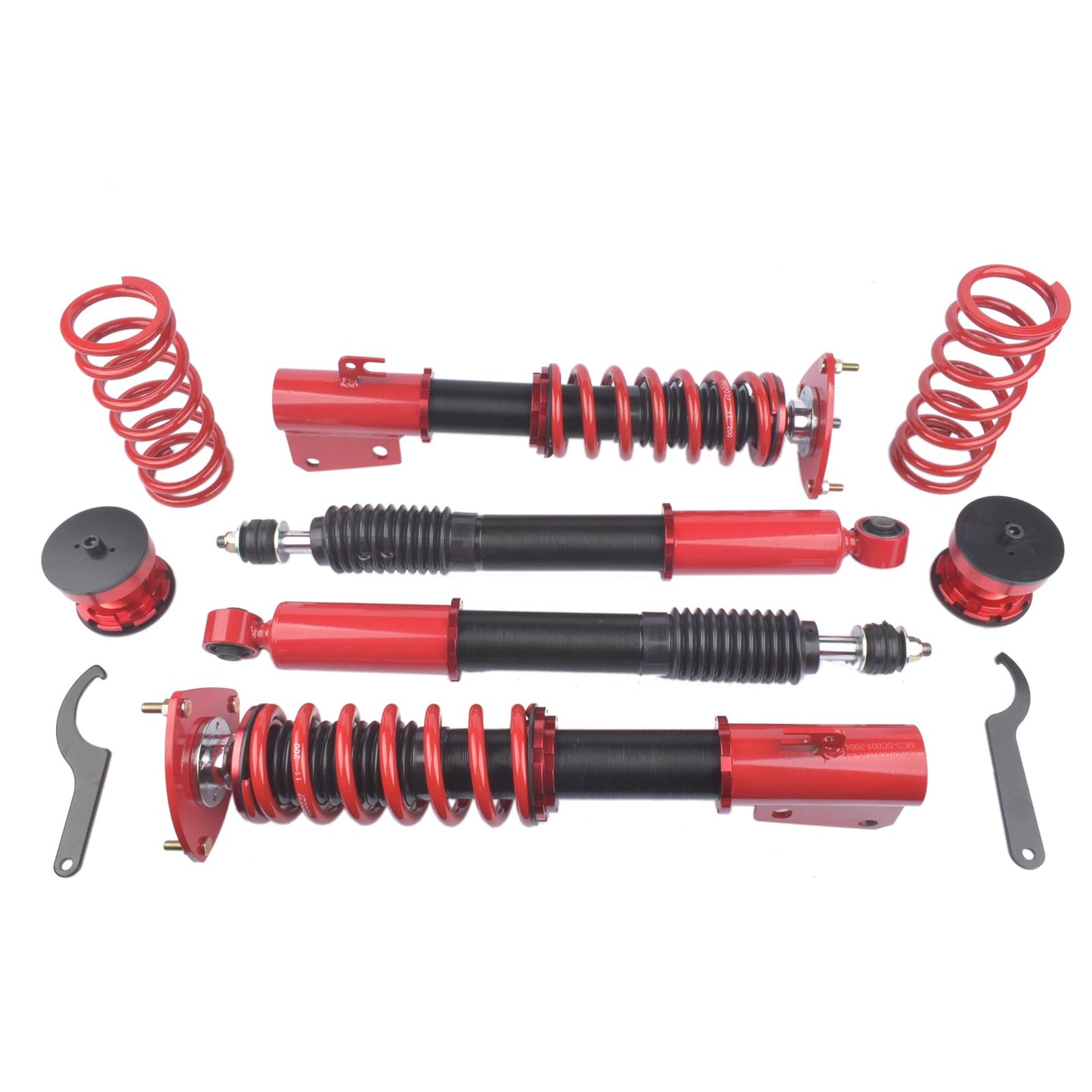 GELUOXI Height Adjustable Coilover Suspension Shock Absorber Lowering Kit Replacement for 2004-2006 Scion XB Coilovers Springs Struts