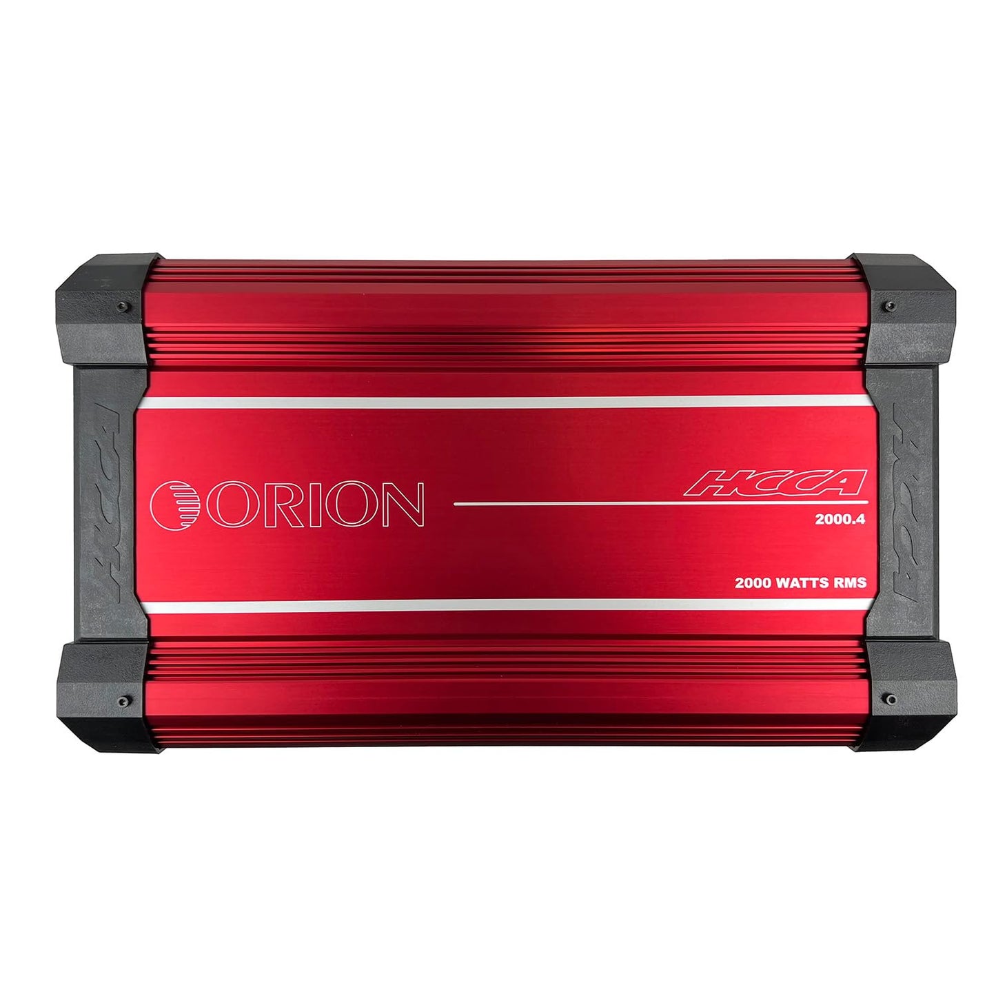 Orion HCCA Series HCCA2000.4 High Performance 2000W RMS 4-Channel Class A/B Amplifier - 1 Ohm Stable, Low/High Pass Crossover, Bass Boost Control, MOSFET Power Supply, with Bass Knob, Made in Korea