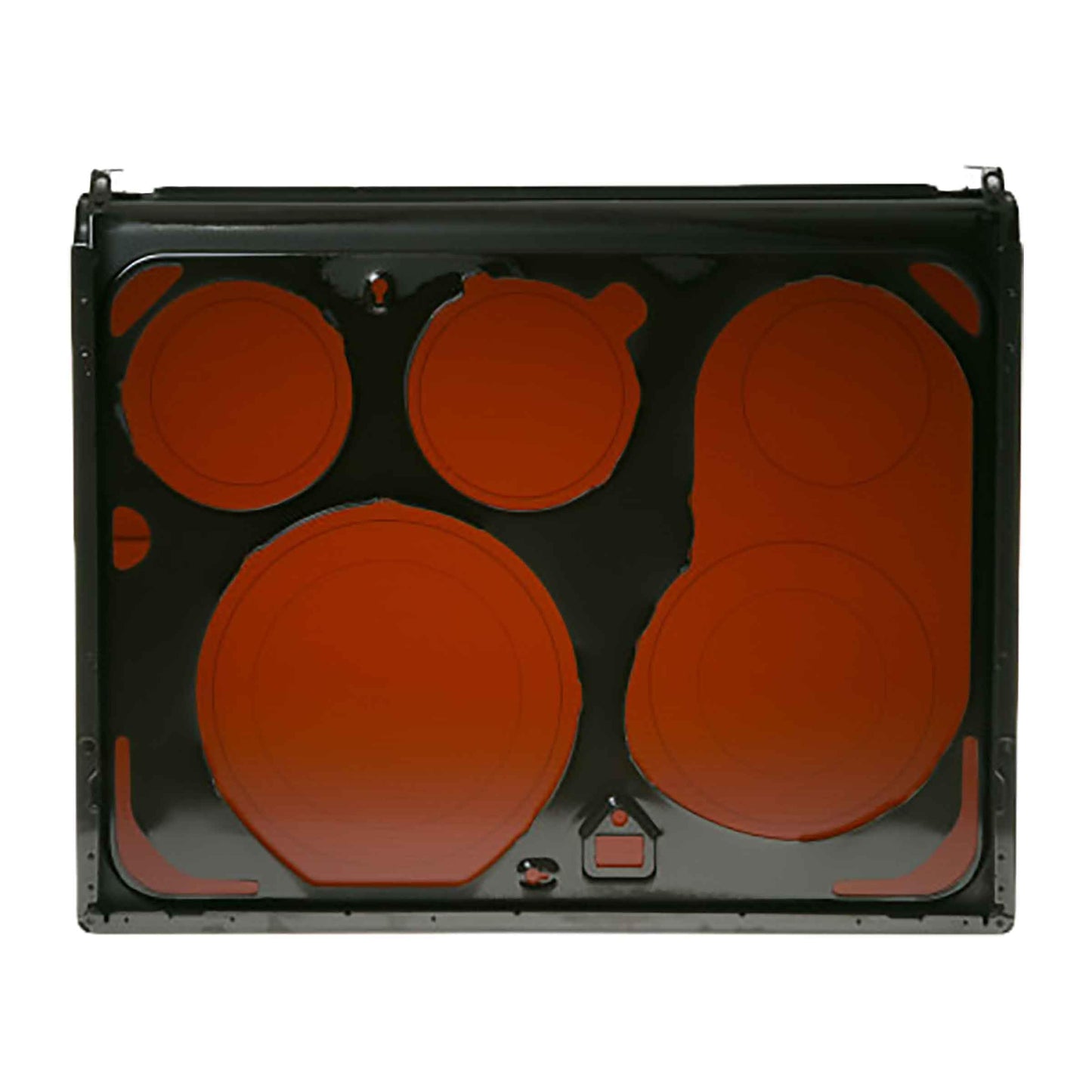 GE WB62X25972 Range Main Top, Glass Cooktop, Black (Replaces: WB62X20857)