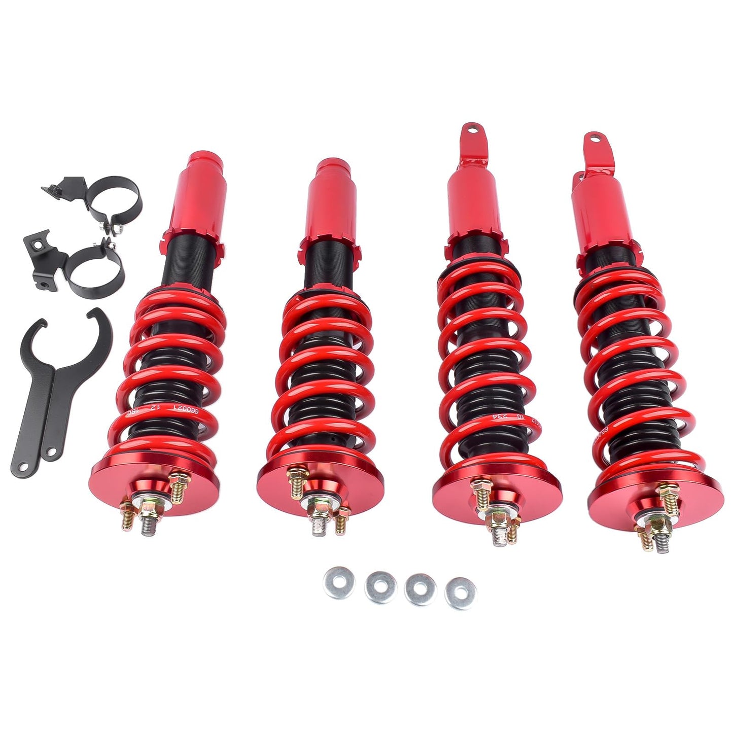 GELUOXI Coilover Height Adjustable Suspension Shocks Kit Replacement for Honda Civic 1988-2000 CRX 1988-1991 Acura Integra 1990-2001