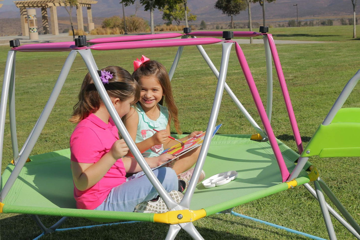PLATPORTS Climbing Dome - Dome Climber for Kids Outdoor - Jungle Gym Outdoor for Kids Ages 3-8 - Playground Climbers