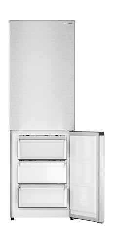 Sharp SJB1255GS Bottom-Freezer Counter-Depth Refrigerator, 24 Inch, 11.5 Cubic Foot, Garage Ready