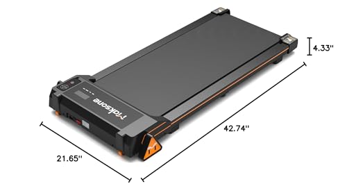 Maksone Walking Pad with Adjustable Incline,Under Desk Treadmill for Home/Office,Portable Treadmills,Installation-Free,with Remote Control