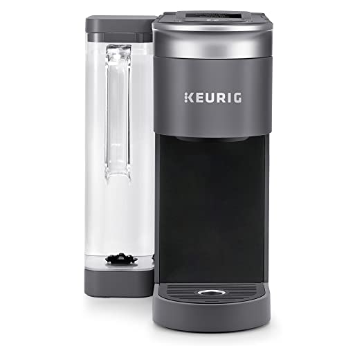Keurig K-Supreme SMART Single Serve Coffee Maker With Wifi Compatibility, 4 Brew Sizes, And 66oz Removable Reservoir, Compatible with Alexa, Gray