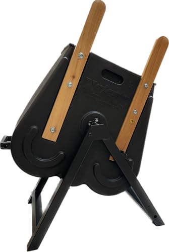 Steele Mixer: Hand-Powered Concrete Mixer | Manual Cement, Stucco, Mortar & Grout Mixer | Lightweight, No Electric Needed | Off-Grid, Emergency & DIY Ready | 34 lbs | Patented USA Design