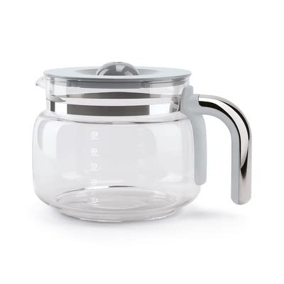 Smeg 50's Retro Drip Coffee Maker with Extra Glass Carafe (Cream)
