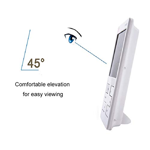 A1DFDFGOQSFG Digital Thermometer Hygrometer LCD Backlight Multifunctional Indoor LCD Digital Temperature Humidity Meter Clock Thermometer