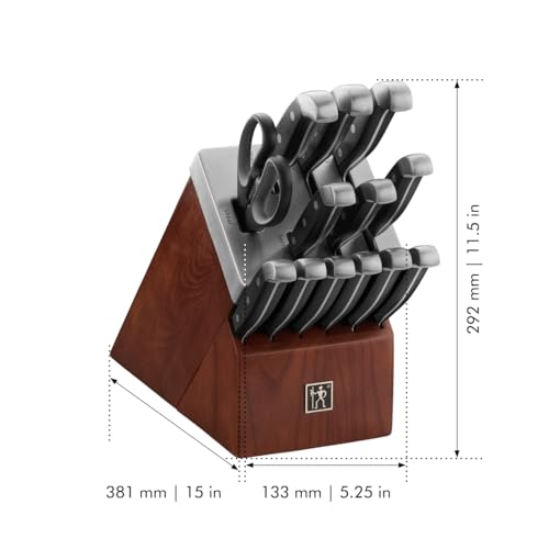 HENCKELS Statement Razor-Sharp 14-Piece Knife Set, German Engineered Knife Informed by over 100 Years of Mastery