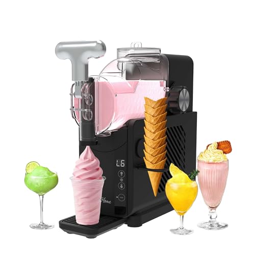 Magnavox Home, Ice Cream & Frozen Slush Drink Maker, Onyx (34OZ IceCream or 57OZ Slush at a Time)