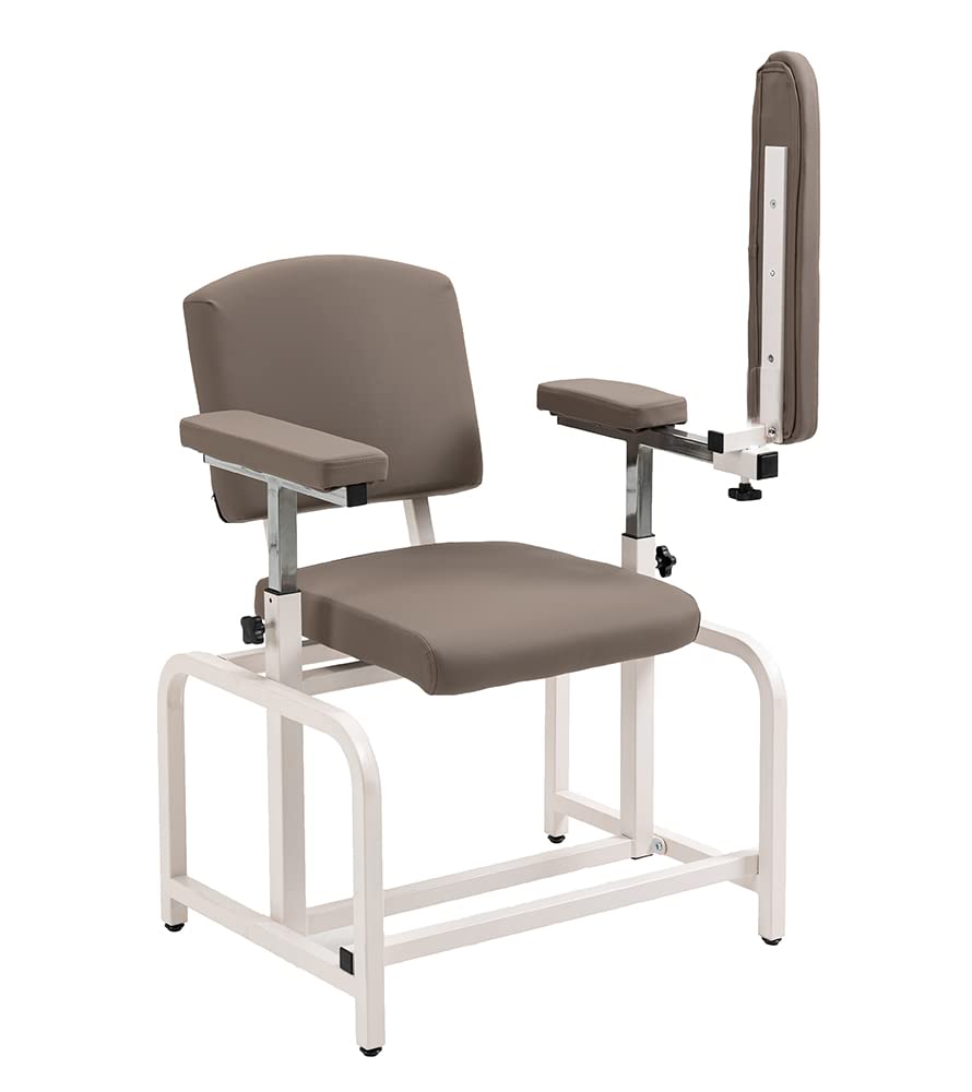 medycare Blood Draw Chair,Comfortable Phlebotomy Chair for Spa Clinic and Treatment Room… (Gray, Normal)