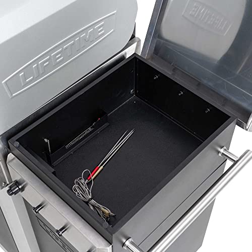 Lifetime Gas Grill and Wood Pellet Smoker Combo