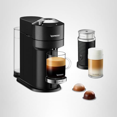 Nespresso Vertuo Next Premium Coffee and Espresso Maker by Breville with Aeroccino Milk Frother