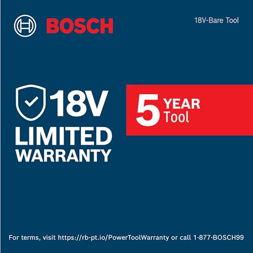 BOSCH GRW18V-120N 18V Brushless Mud Mixer - ½ In. Chuck, 650 RPM, Variable Speed, Soft Start, KickBack Control, Ergonomic Handle for Heavy Mortars, Epoxies & Paints