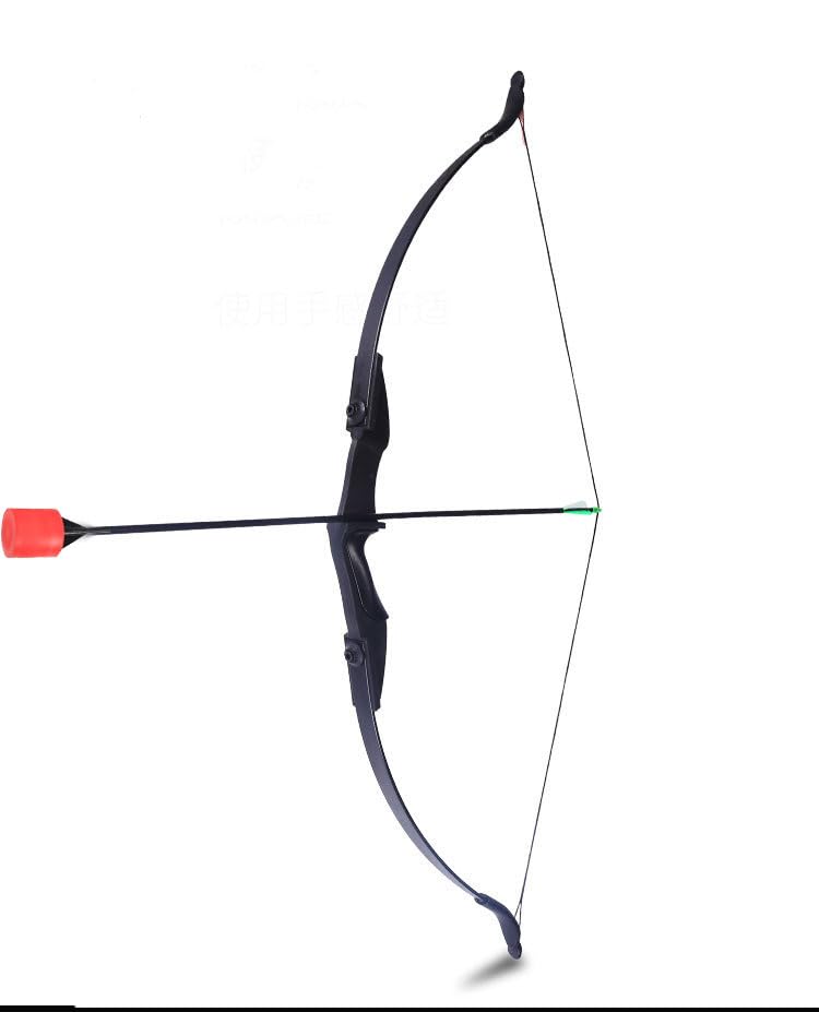 Inflatable Archery Range Floating Ball Shooting Archery Target Interactive Sport Games with 1 Longbow + 6 EVA Arrows+6 Balls, Air Blower, for Parties, Lawn Games, Team Events (Blue)