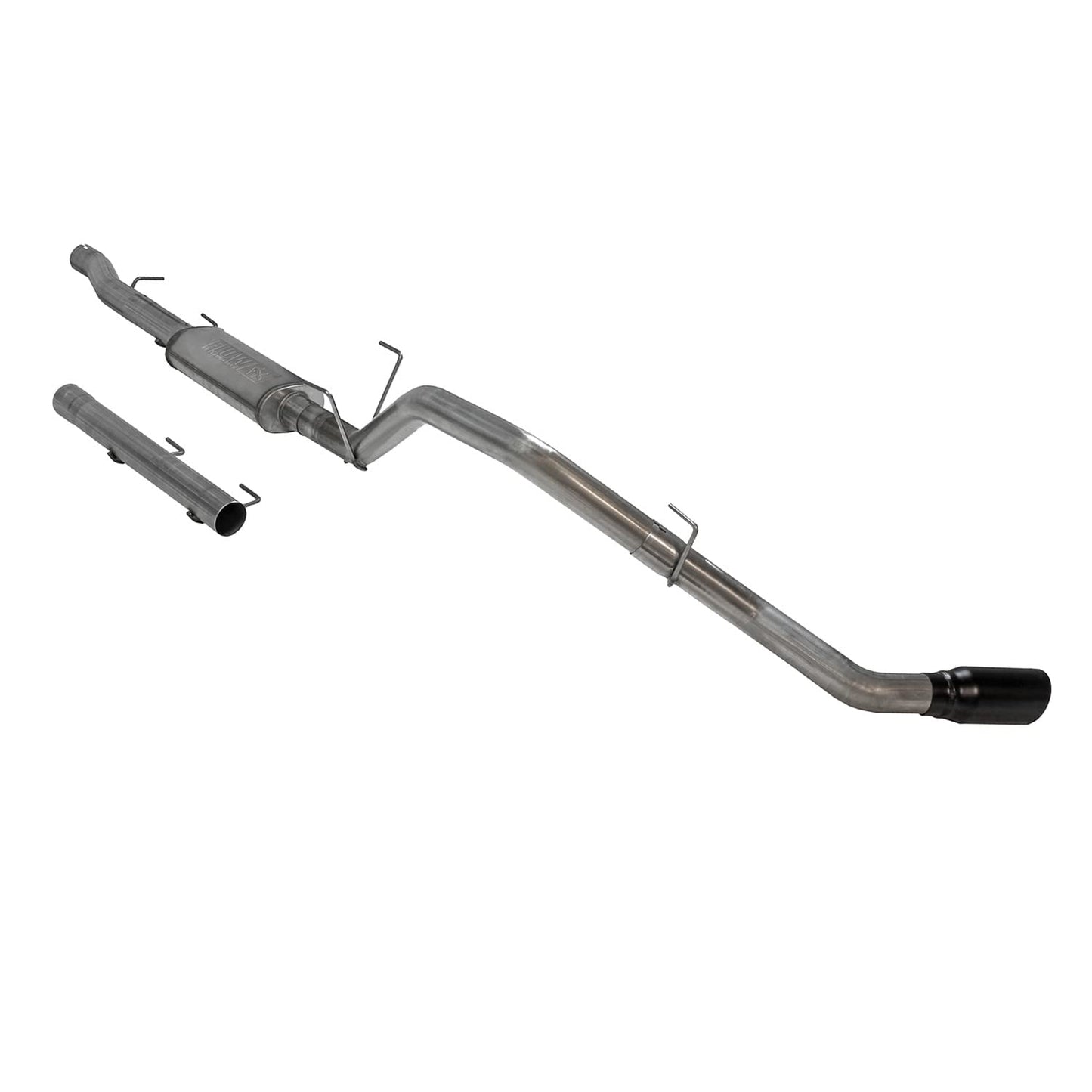 Flowmaster 717930 FlowFX Cat-Back Exhaust Kit Single Side Exit 3.5 Inch 409 Stainless Steel 5 Inch Black Ceramic Coated 304 Stainless Steel Tip Compatible with 2014-2024 RAM 2500 3500 6.4L 2/4WD