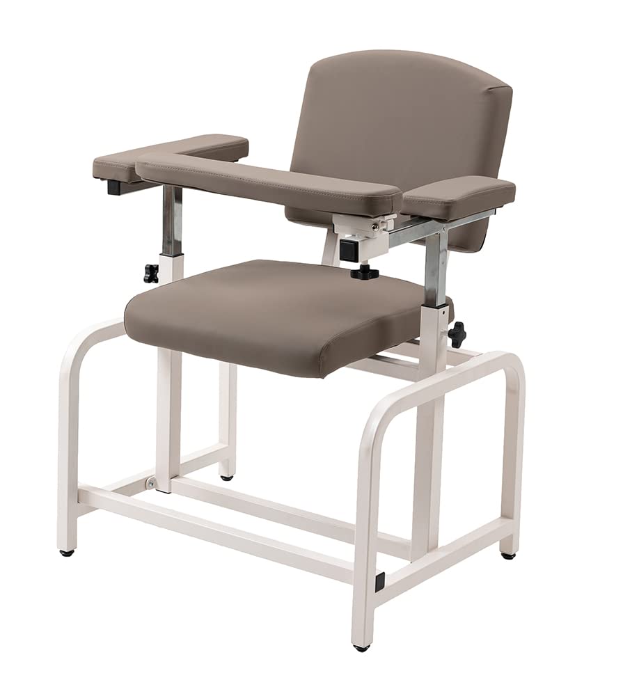 medycare Blood Draw Chair,Comfortable Phlebotomy Chair for Spa Clinic and Treatment Room… (Gray, Normal)