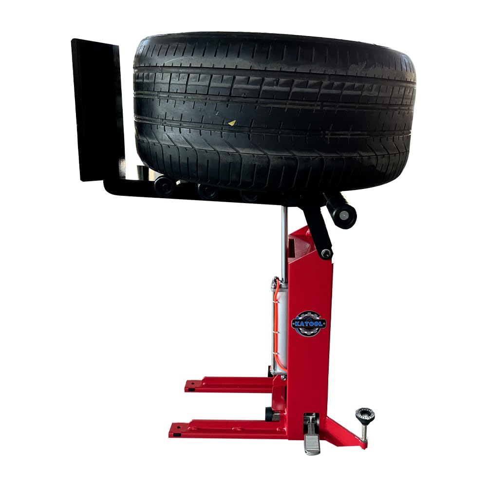 KATOOL 176lbs Capacity Tire Lifter for Tire Changer Machine, Lifting Device for Tire Changing, Portable Wheel Lift Tyre, Automatic Tire Changer Tire Lifter