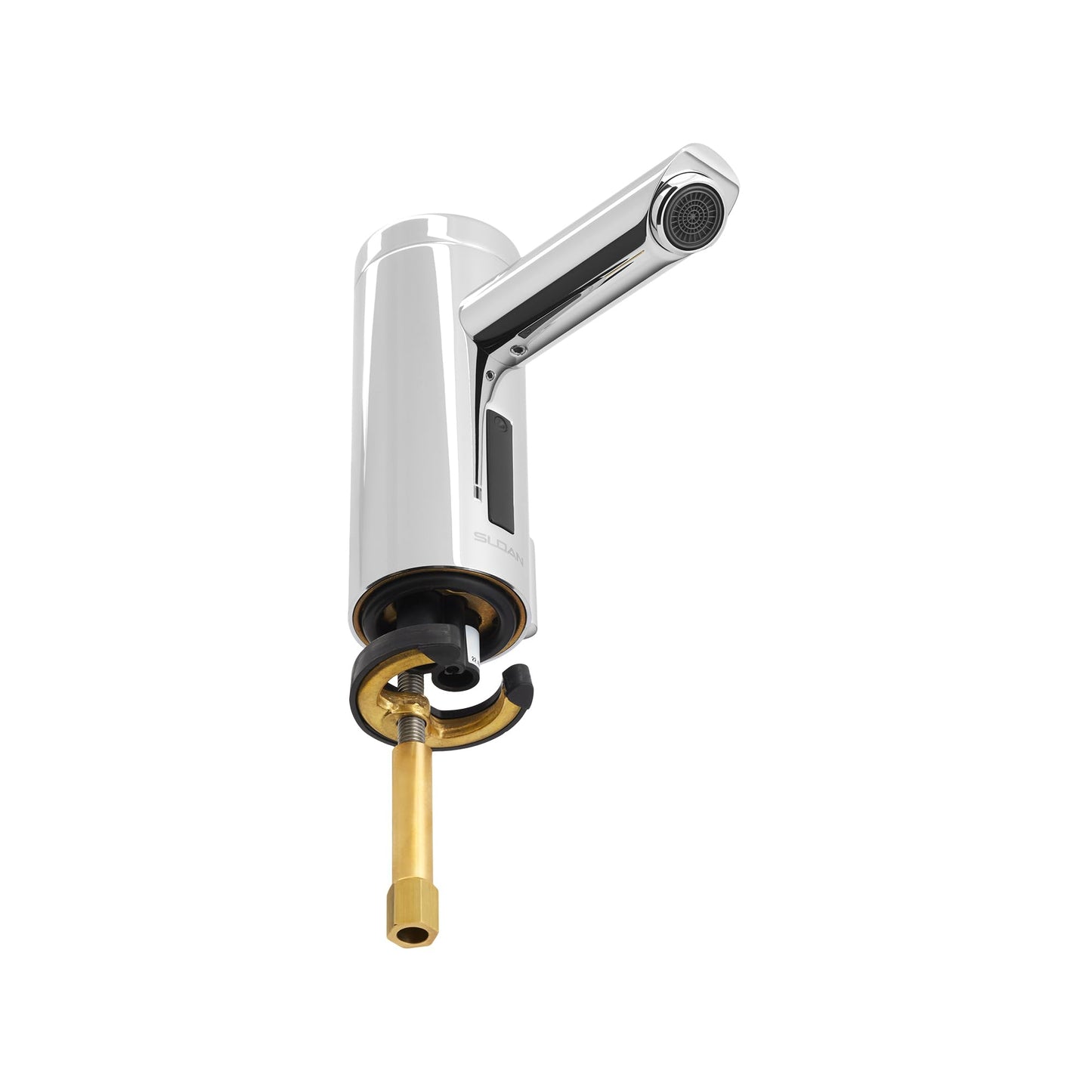 Sloan Optima EAF-275 Sensor Activated Touch-Free Faucet, Commercial Grade w/Mounting Hardware - 0.35 GPM Solar-Powered Deck-Mounted Mid Body, Polished Chrome Finish, 3335152