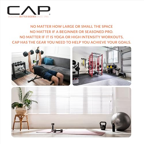 CAP Barbell 110 LB Elite Olympic 2-Inch Cast Iron Weight Plate Set