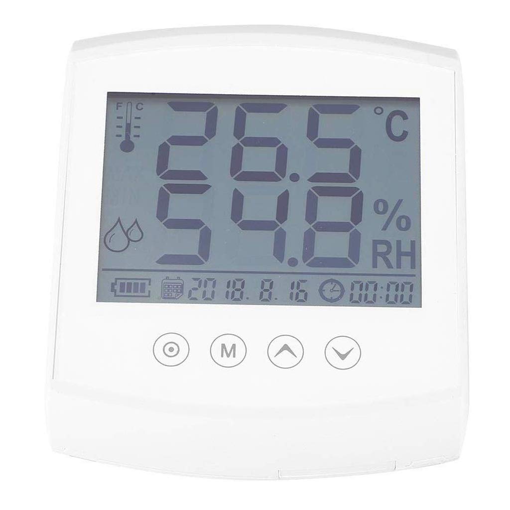 MVUYO Room Thermometer Digital Thermometer Indoor Room Hygrometer Temperature Humidity Humidor Gauge