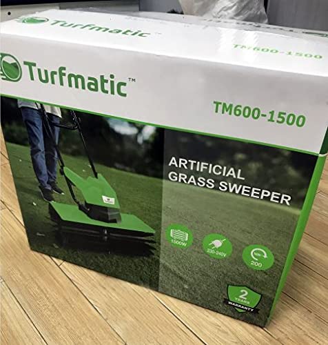 Turfmatic™ Artificial Grass Brush - 600mm (24") Extra Wide Electric Power Broom