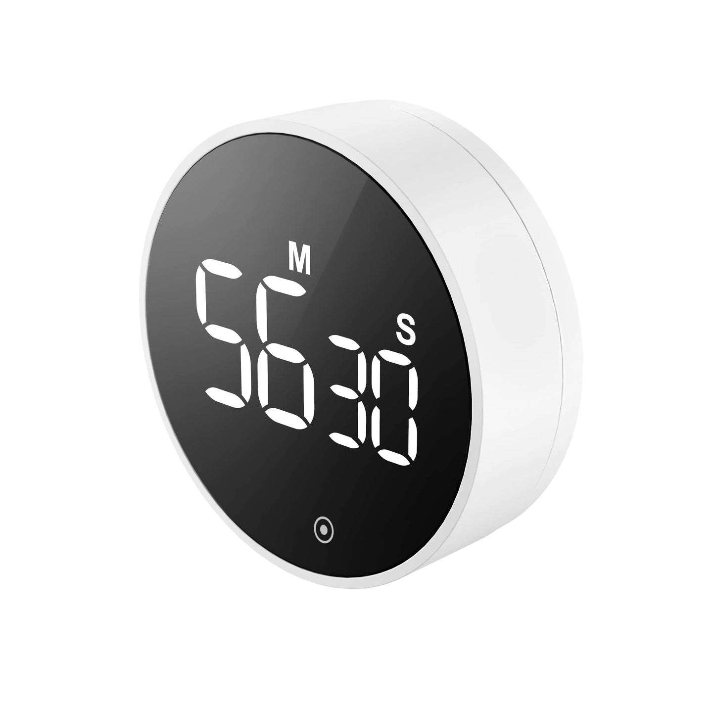 NSUQOA JSEIAJB LED Digital Kitchen Timer Cooking Shower Study Stopwatch Alarm Clock Timer Magnetic Electronic Countdown(E)