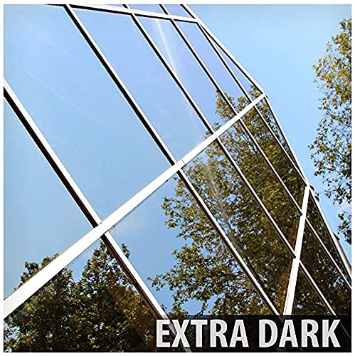 BDF S05 Window Film Daytime Privacy and Heat Control Mirror Silver 5 (Very Dark) - 36in X 49ft