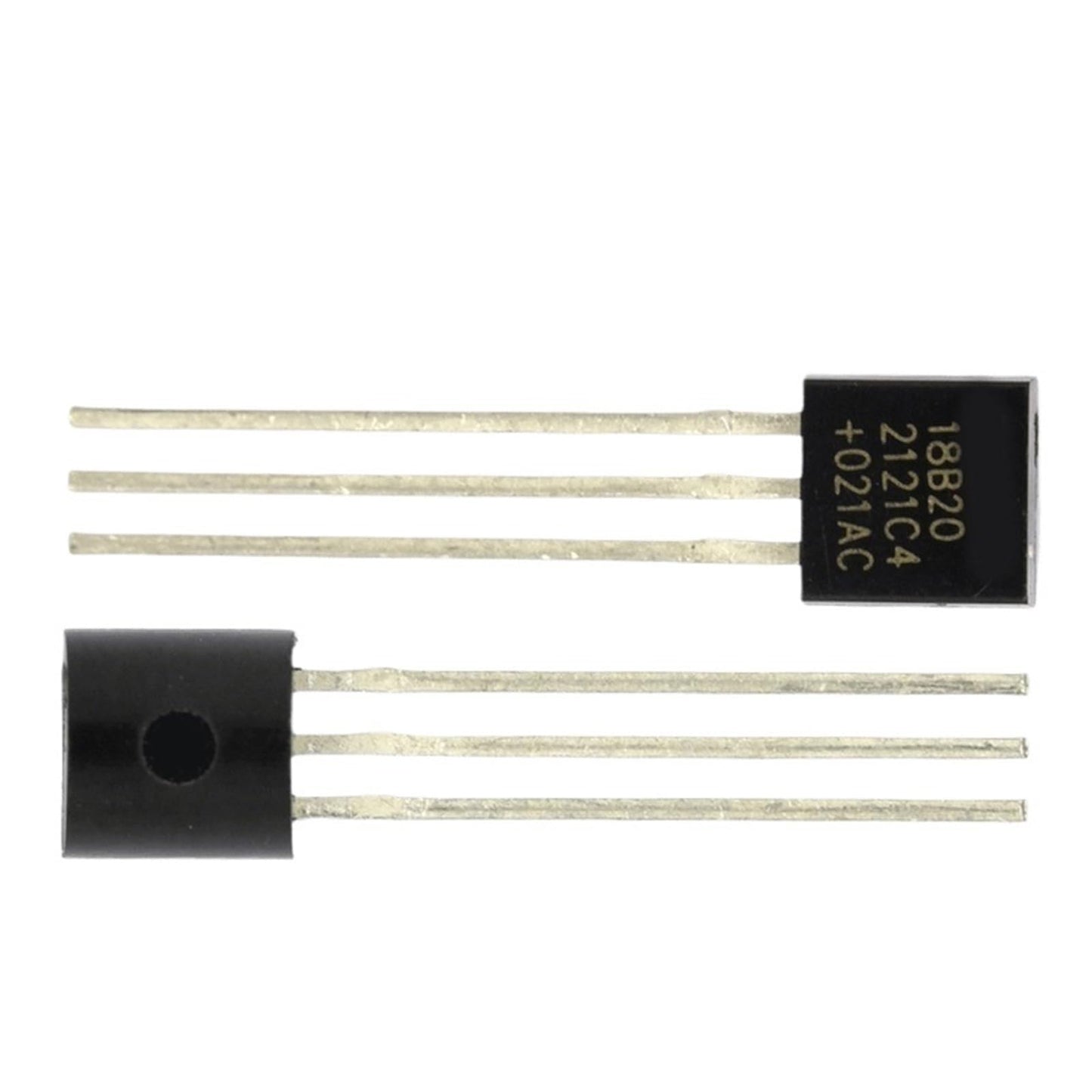 RBFRZGSU 5-100pcs DS18B DS18B TO-92 Chip Programmable Digital Thermometer Temperature Sensor Temperature Acquisition TO-92(100pcs)