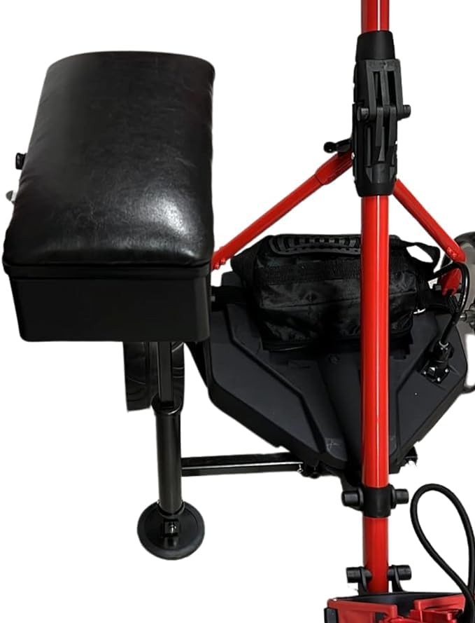 Super E Caddy The Weekender Electric Golf Cart, Packed with Drink Holder, Umbrella Holder, Scorecard Holder, Black