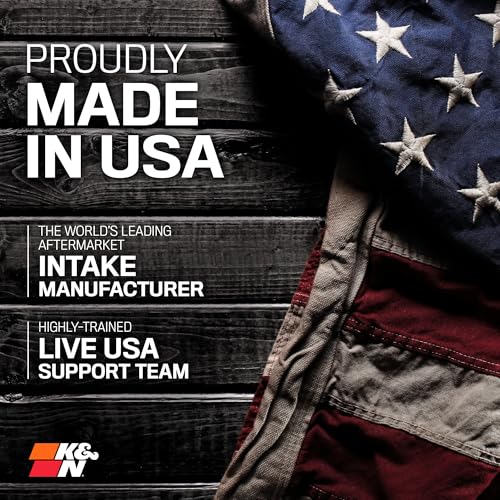K&N Cold Air Intake System: High-Flow Air Filter, Increase Performance & Acceleration: Compatible with 2016-2021 HONDA: Civic, 63-3516