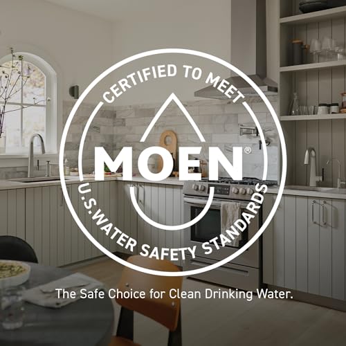 Moen Riley Spot Resist Stainless Hands-Free Touchless Sensor Single Handle Pull Down Kitchen Faucet, 7402EWSRS