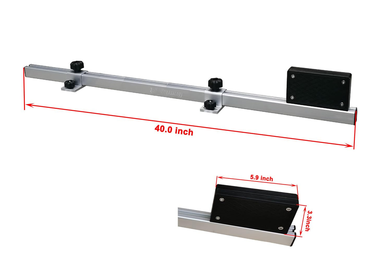 Brocraft Kayak Trolling Motor Mount - Adjustable Transom Kayak & Canoe Motor Mount Kit