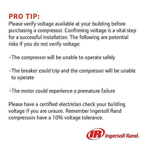 Ingersoll-Rand Twin-Stack P1IU-A9 2 HP 4 Gallon Portable Air Compressor 42672949
