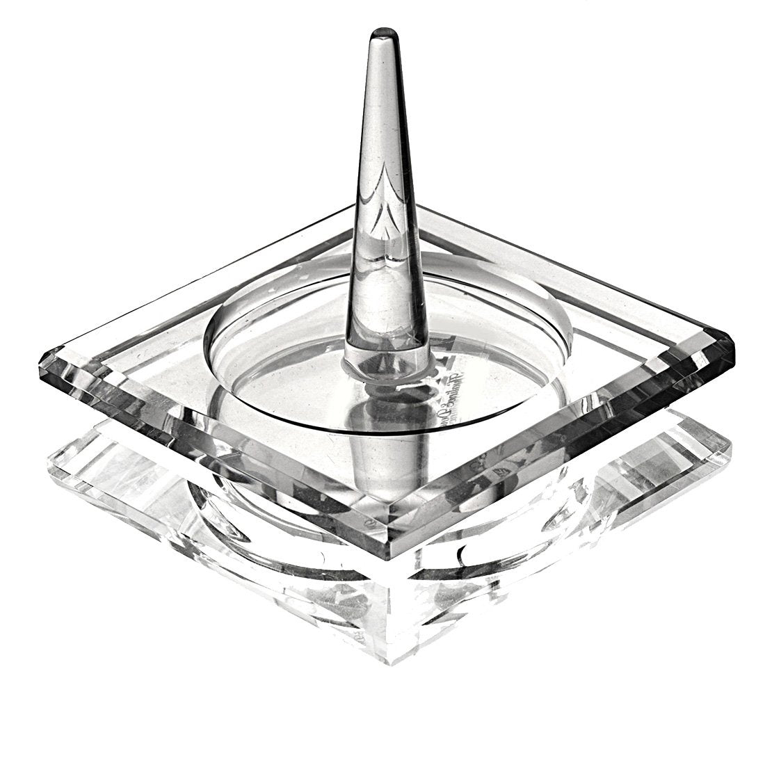H&D HYALINE & DORA Crystal Ring Holder Dish