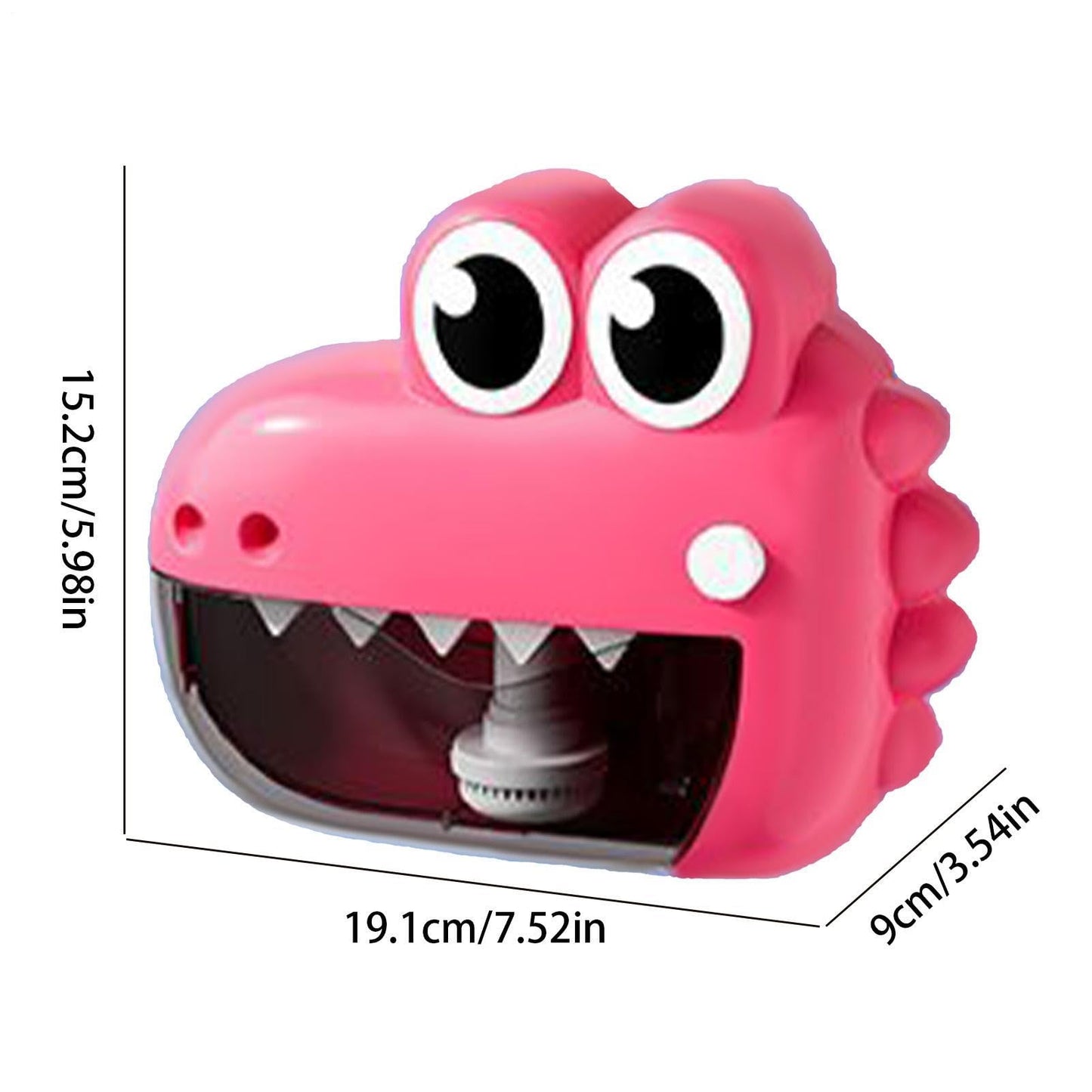 Bubble Maker for Bathtub - Widely Uses Bath Bubble Machine, Cute Frog Crocodile Toys | Convenient Installation Shower Fun, Birthday Easter Basket Stuffers Bathing Play Accessory
