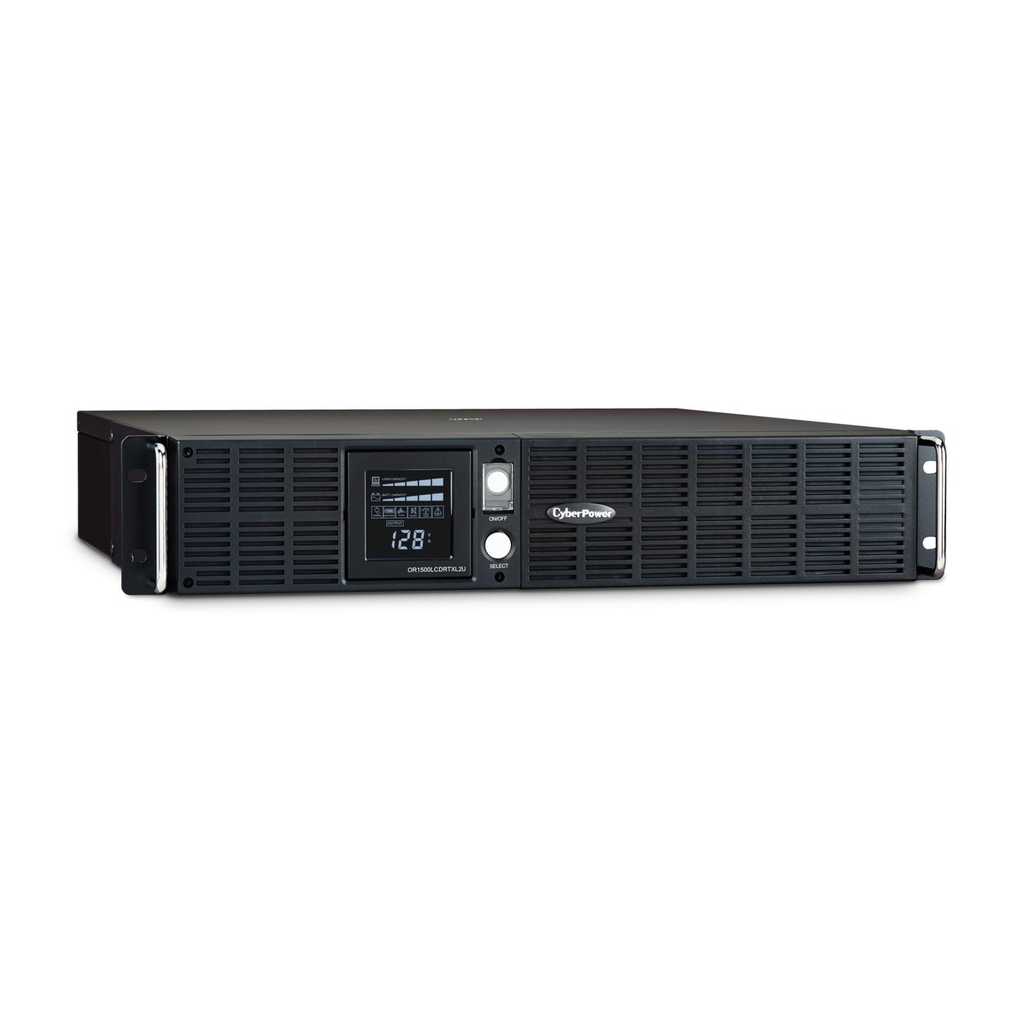 CyberPower OR1500LCDRTXL2U Smart App LCD UPS Battery Backup and Surge Protector, 1500VA/1125W, 8 Outlets, AVR, 2U Rack/Tower, UL Certified
