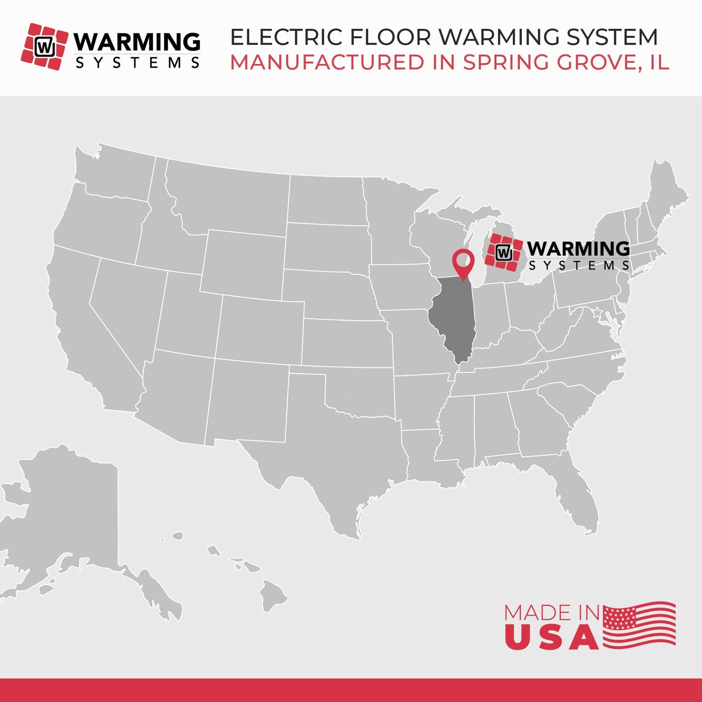 Warming Systems - 30 Sqft 120V Electric Radiant Floor Heating Mat – Includes Heating Mat, Programmable Thermostat, Thermostat Floor Sensor, Installation Monitor and Under Tile Heater