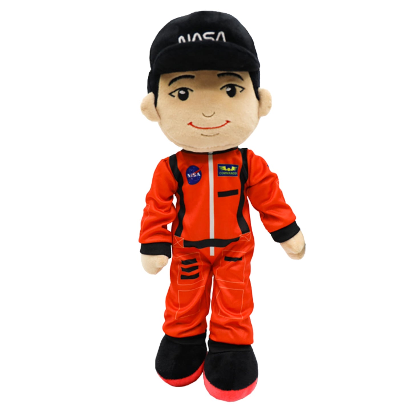PLUSHIBLE NASA-Themed Astronaut Louie Plush Figure Toy – 14-Inch Space Explorer Rag Doll, Soft and Washable Stuffed Toy for Kids and Adults, Ideal Space-Themed Gift for All Ages