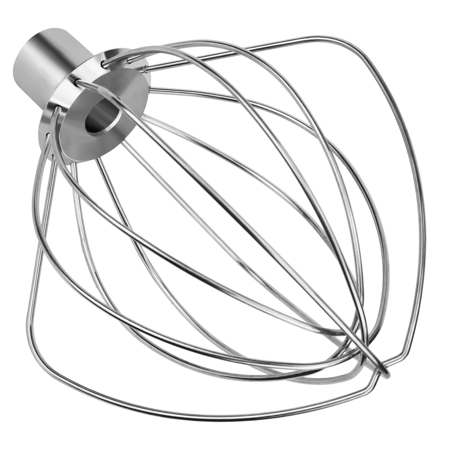 K45WW Wire Whip Stainless Steel Whisk Attachment for KitchenAid Stand Mixer 4.5 and 5 QT Tilt Head, Dishwasher Safe