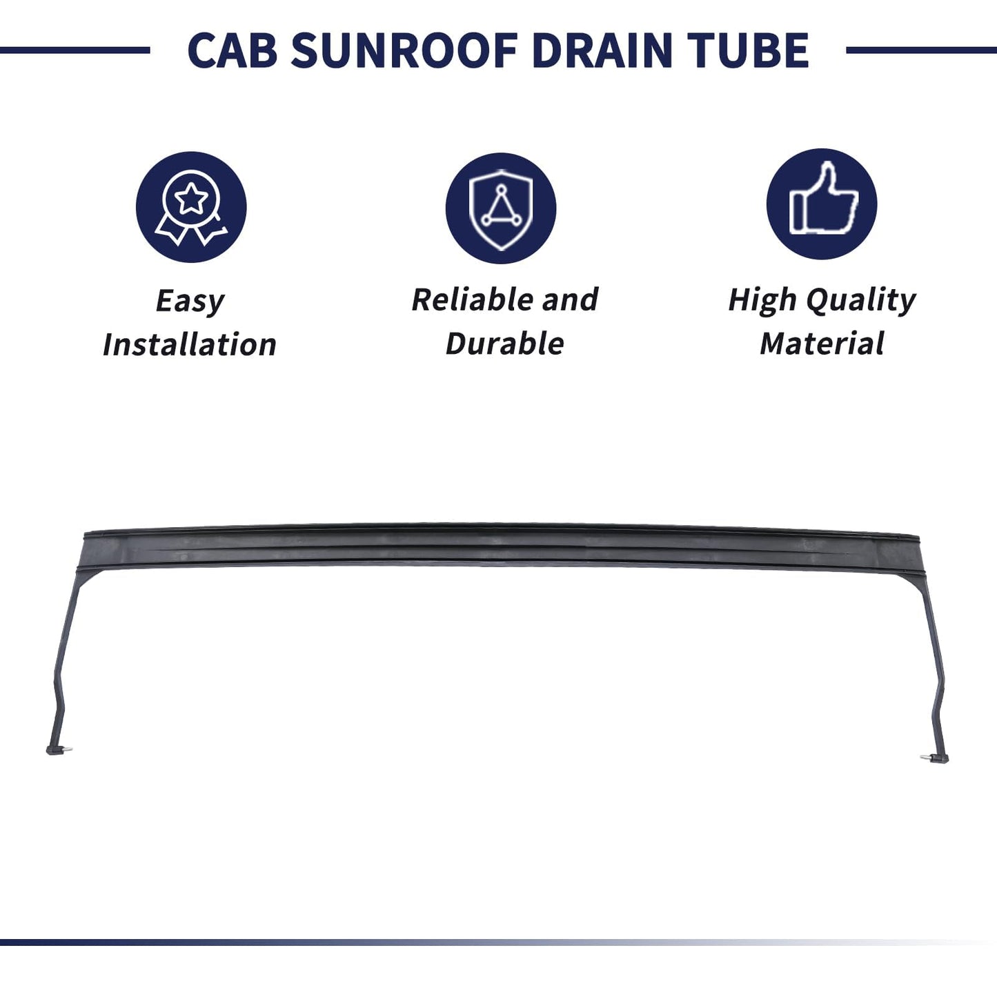 Magimaker Cab Sunroof Drain Tube Fit for Ford Expedition F150 F-150 2015-2020, for Lincoln Navigator 2018-2021 Replace FL3Z1654022A Sunroof Drip Channel Water Trough