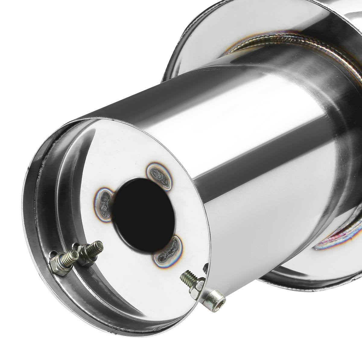 DNA MOTORING CBE-HC06EX Stainless Steel Cat Back Exhaust System [Compatible with 06-11 Honda Civic EX 1.8L]