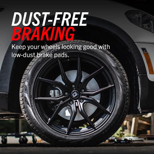 Power Stop CRK7841 Coated Rotor Front & Rear Brake Kit- Coated Brake Rotors and Z17 Ceramic Brake Pads