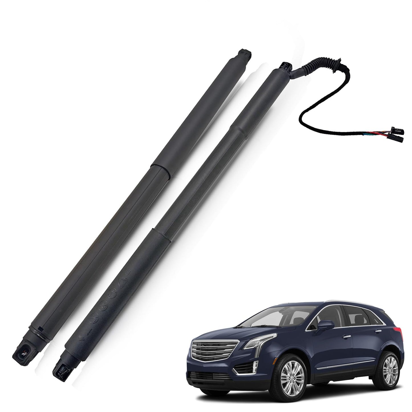 Rear Liftgate Lift Support Set Compatible with Cadillac XT5 2.0L 3.6L 2017-2025 Passenger & Driver Side Tailgate Strut replace for 84452522 23508434 23508432 84096324