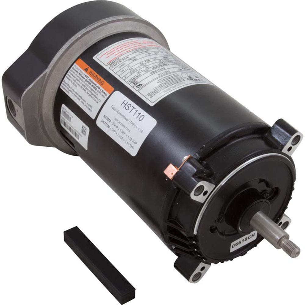 AO Smith/Century Electric Centurion PRO, Single Speed, 1.1HP, 3450RPM, 115/230V, 13.6/6.8 AMPS, 1SERVICE Factor, C-Face Flange
