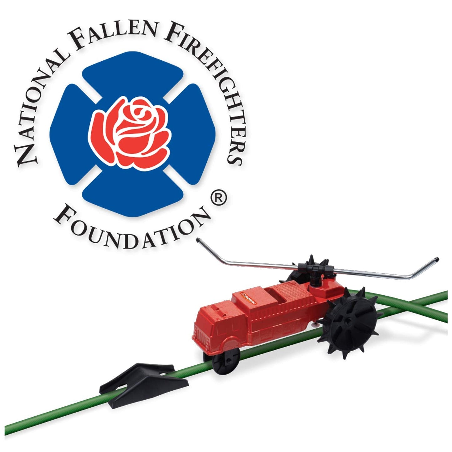 Melnor 65193AMZ Traveling Sprinkler with QuickConnects