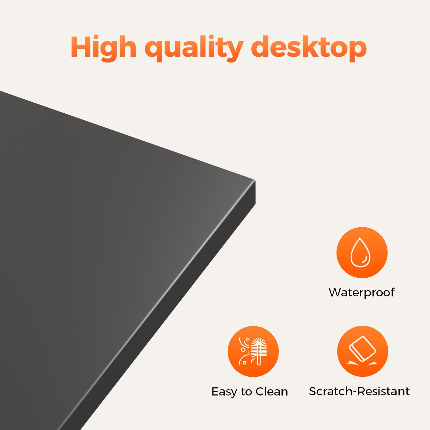 Mericonia 66 inch Large Corner Gaming Desk, Simple L Shaped Desk with CPU Stand & Hooks, Computer Desk for Home, Bedroom & Office Workspace, Black